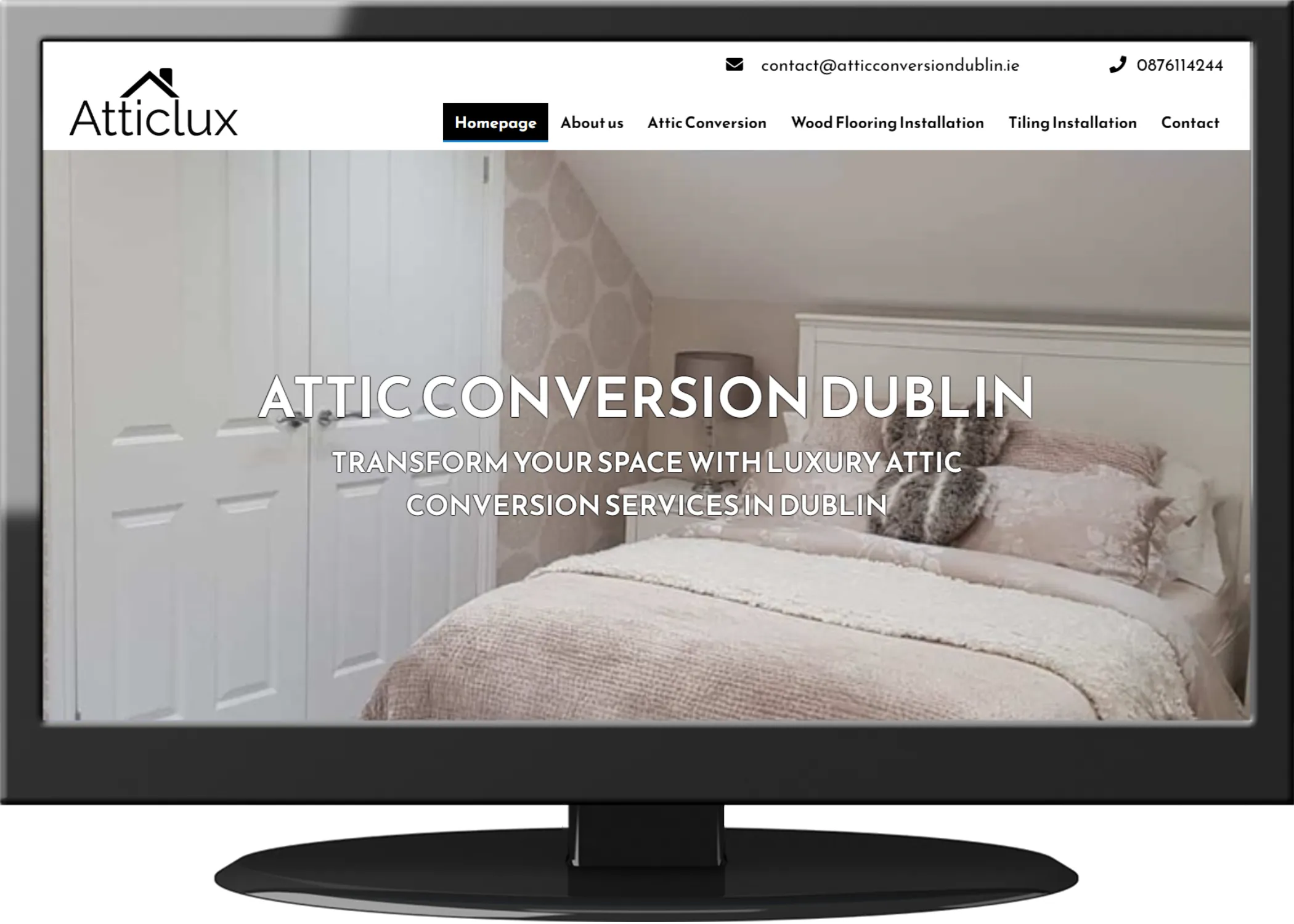 Screenshot Attic Conversion Dublin